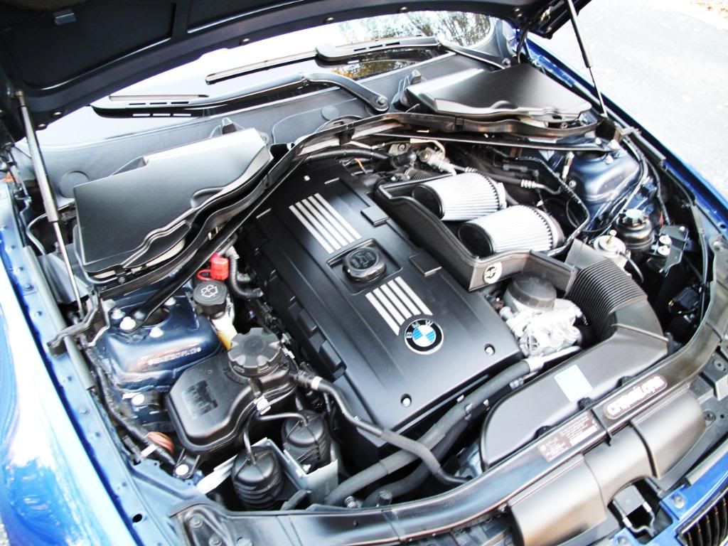 First ever? E90 M3 Microfilter cowl/covers on a 335i!!!!